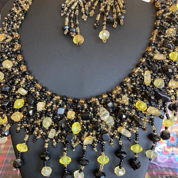 Necklace set huichol - Picture 1 of 4